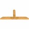 Ekena Millwork Portland Rough Sawn Timber Gable Bracket, Western Red Cedar, 72"W x 33"H x 4"D x 6"F, 11/12 Pitch GBW072X33X0406POR00RWR - alternate 4